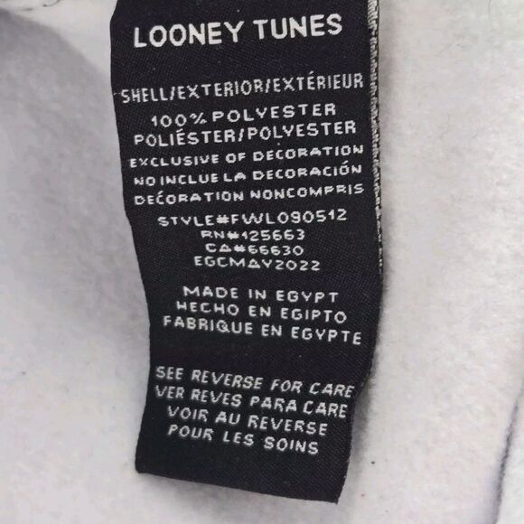 Members Only Looney Tunes Mens‎ Medium Multicolor All Over Print Pullover Hoodie - Picture 5 of 5